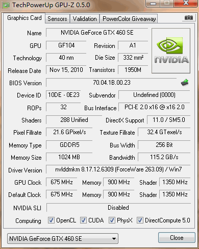 定位尴尬还是精确？GTX460SE性能剖析