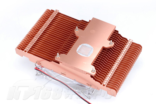 铭鑫图能剑风镭版Radeon HD4830散热器